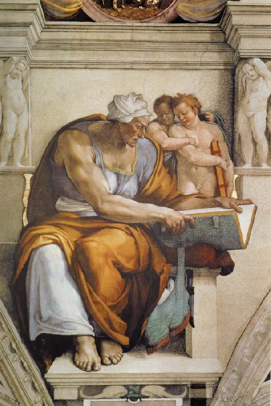 Michelangelo Buonarroti Cumaean Sibyl